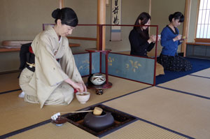 茶の湯体験 歳暮のしつらえ イメージ図