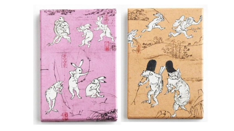 御朱印帳 「鳥獣戯画」 細見美術館 ARTCUBE SHOP